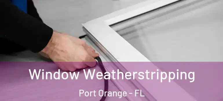  Window Weatherstripping Port Orange - FL